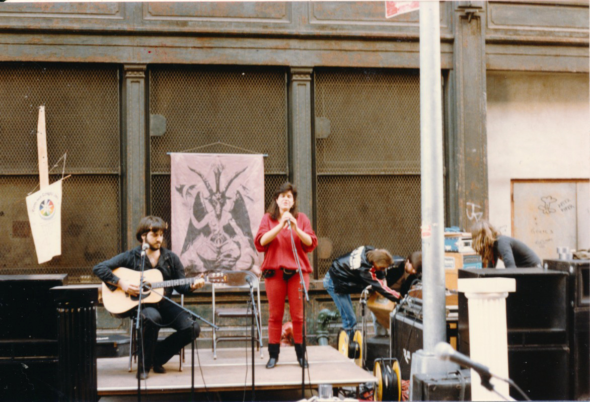 Magickal Childe Festival 1984 Alan and Amy Alan and AMy